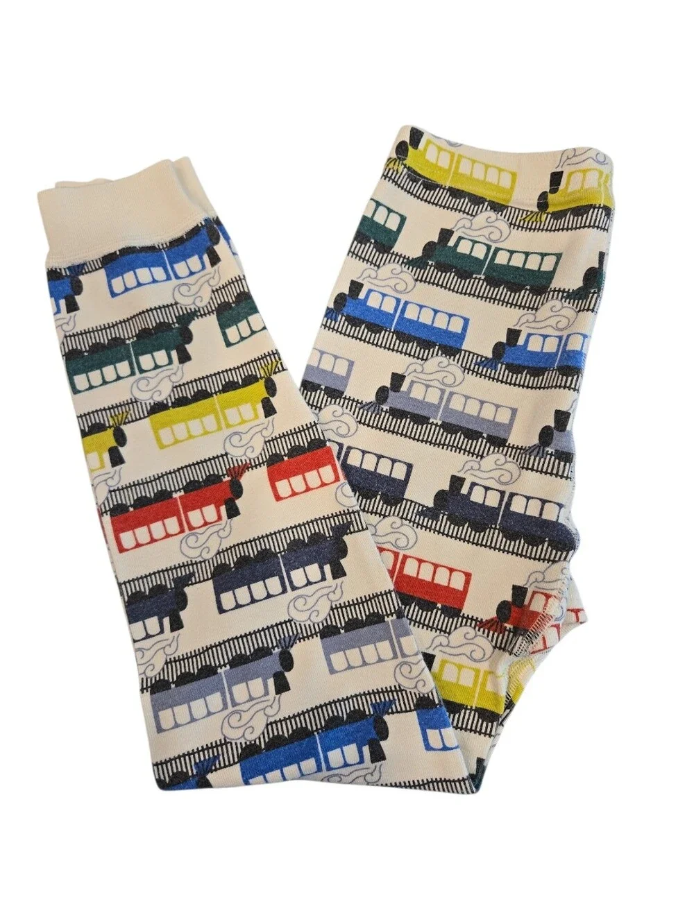HANNA ANDERSSON LOT OF 3 PAJAMA SETS. SIZE U. S. 6-7.  UNISEX...